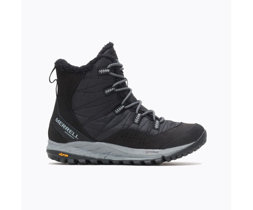 Botas Merrell Antora Impermeáveis Feminino Pretas | 12638-DWGS