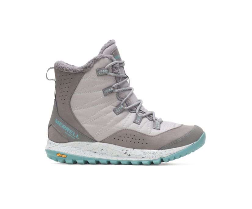 Botas Merrell Antora Impermeáveis Feminino Cinzentas / Cinzentas | 86204-KFOG