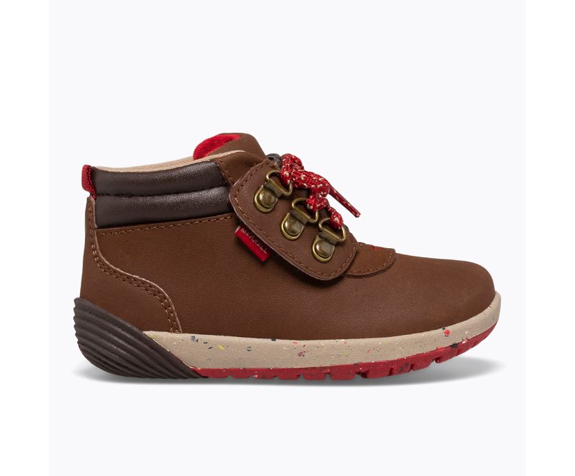 Botas Merrell Bare Steps 2.0 Criança Marrom | 73291-PGUW