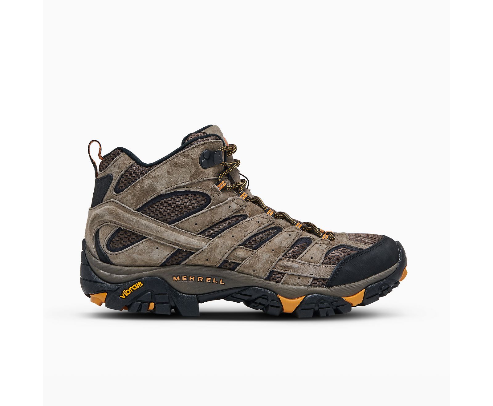 Botas Merrell Moab 2 Medio Ventilator Largos Largura Masculino Marrom | 78215-UBMN