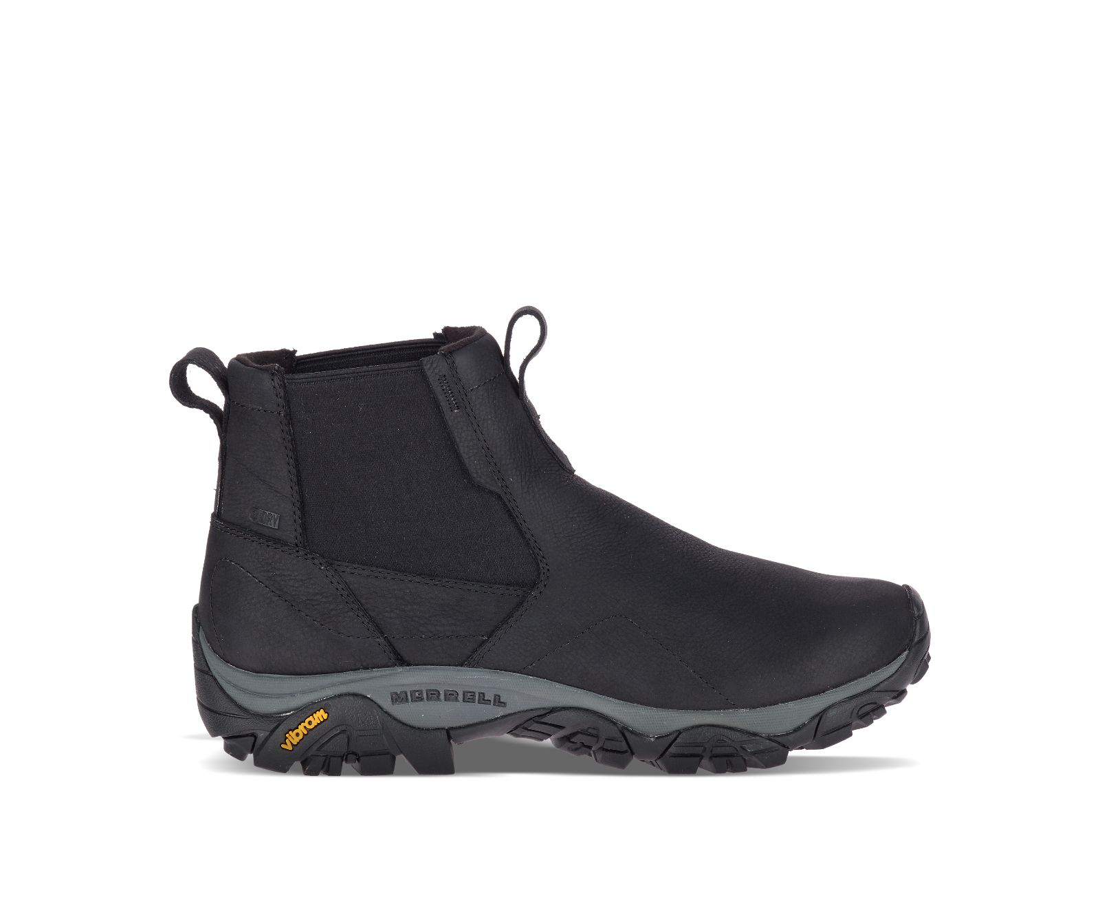 Botas Merrell Moab Adventure Chelsea Impermeáveis Largos Largura Masculino Pretas | 63807-WGHD