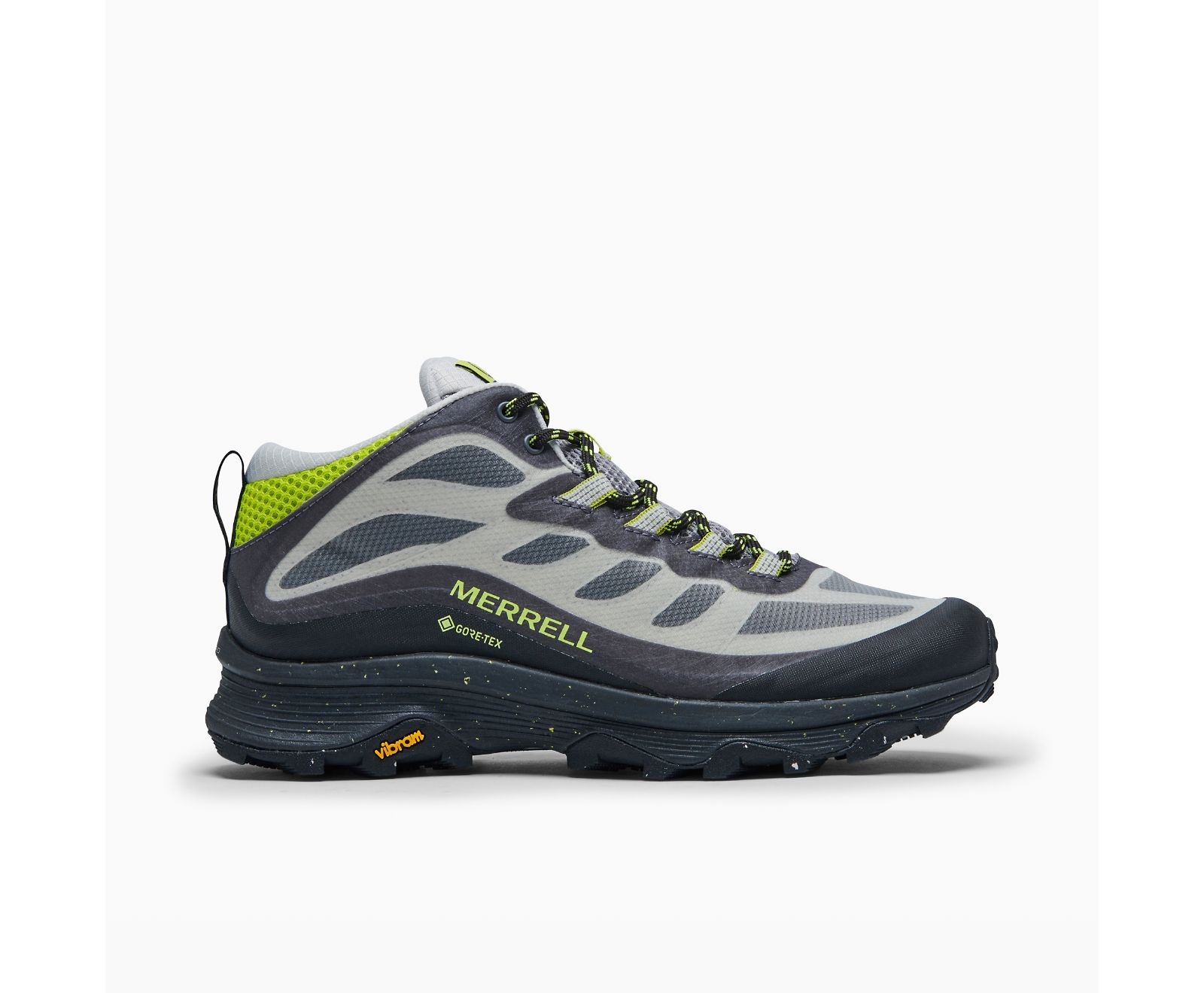 Botas Merrell Moab Speed Medio GORE-TEX® Masculino Cinzentas | 90716-YREQ