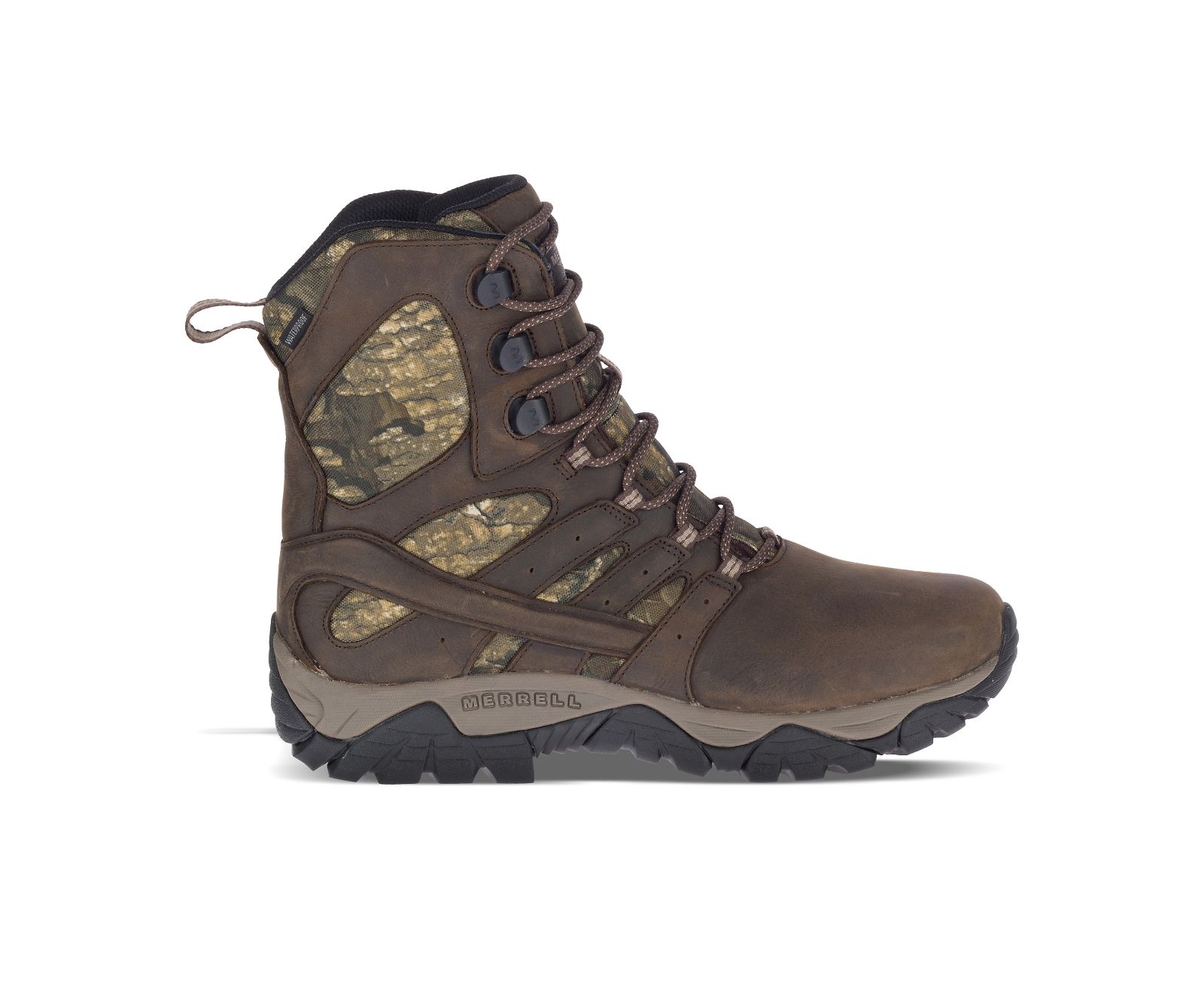 Botas Merrell Moab Timber 8" Impermeáveis SR Trabalho Masculino Camouflage | 67815-KXZM