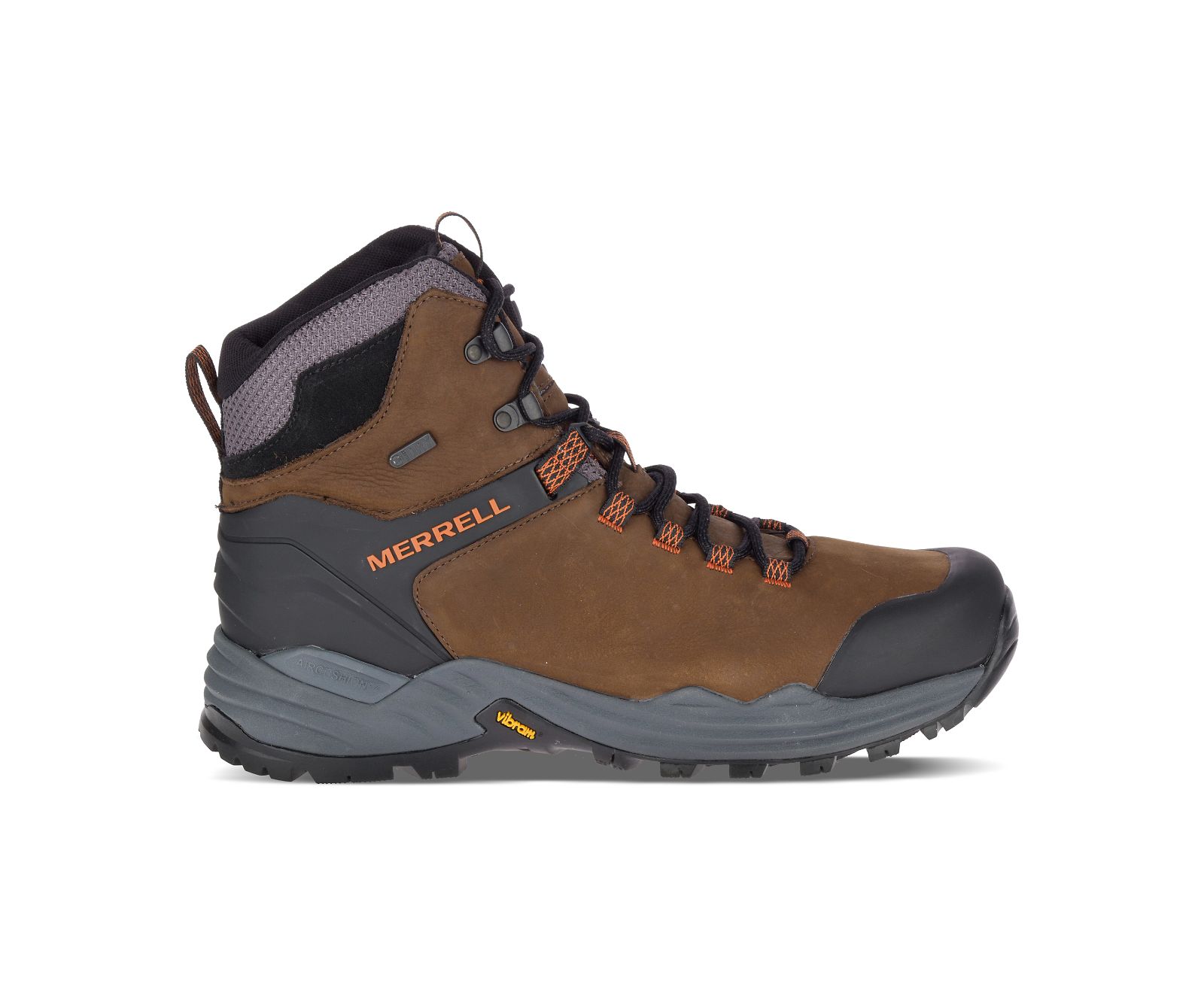 Botas Merrell Phaserbound 2 Altas Impermeáveis Masculino Cafes | 09284-GFJE