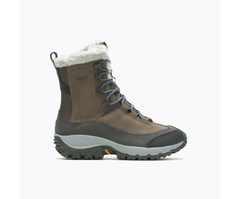 Botas Merrell Thermo Rhea Medio Impermeáveis Feminino Verde Oliva | 64517-BAGC