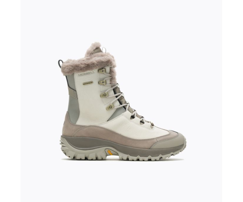 Botas Merrell Thermo Rhea Medio Impermeáveis Feminino Bege / Rosa | 83679-IMCS