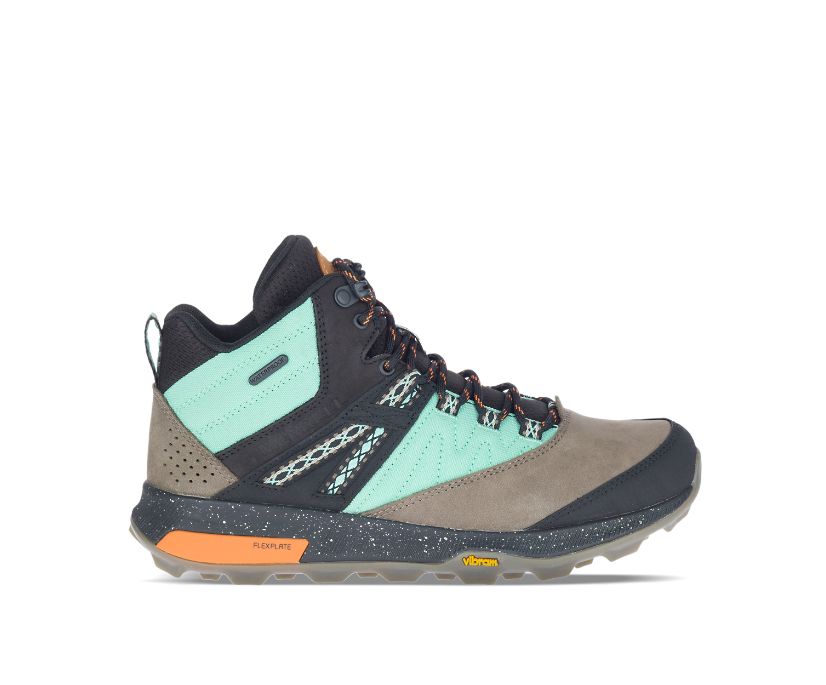 Botas Merrell Zion Medio Impermeáveis X Unlikely Hikers Feminino Multicoloridas | 32697-KDBA