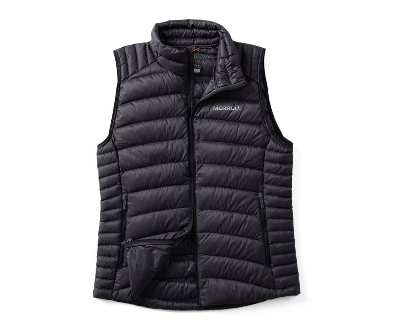 Casaco Merrell Ridgevent™ Thermo Vest Feminino Pretas | 47582-KDWJ