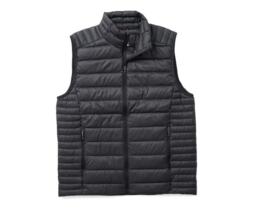 Casaco Merrell Ridgevent™ Thermo Vest Masculino Pretas | 49872-NHFR