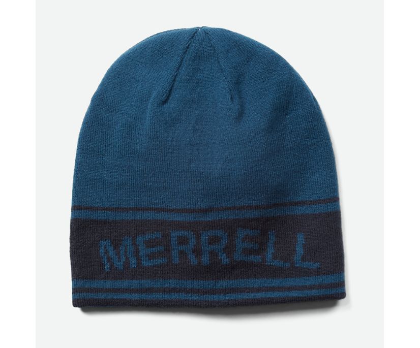 Gorro Merrell Reversible Feminino Azul Marinho | 24167-WOSG