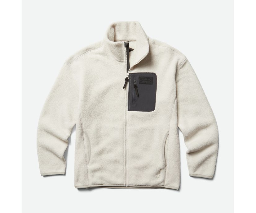 Moletom Merrell Ko-Dou Sherpa Fleece Full Zip Feminino Bege | 75684-NGBD