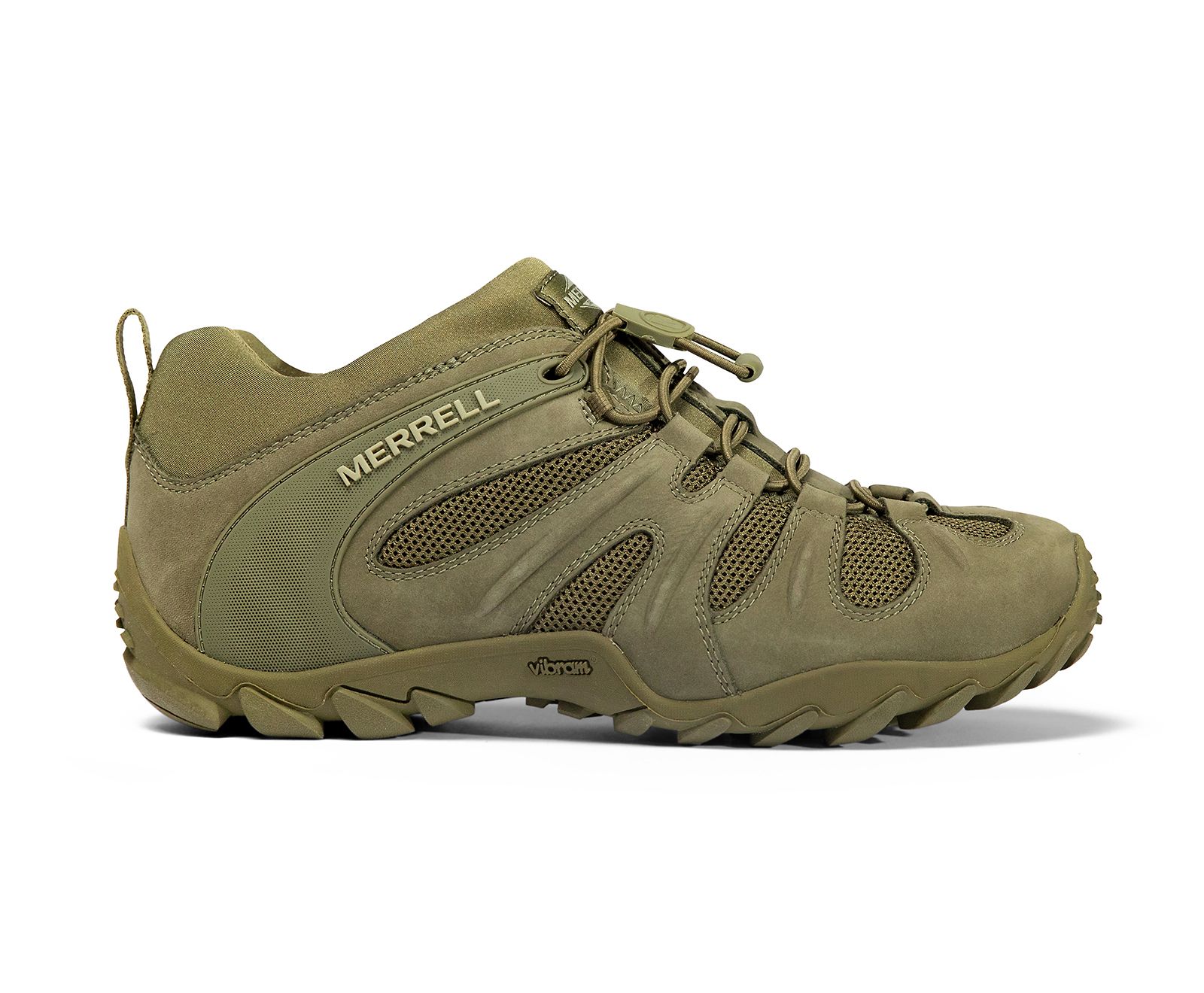 Sapatos Merrell Cham 8 Stretch Tactical Masculino Verde Oliva | 49601-VCIL