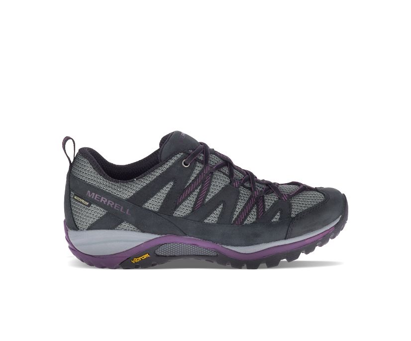 Sapatos Merrell Siren Esportivos 3 Impermeáveis Largos Largura Feminino Pretas | 81436-YNTV