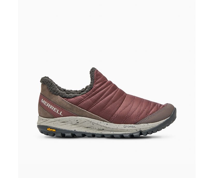 Slip On Merrell Antora Moc Feminino Bordeaux | 39125-HWFP