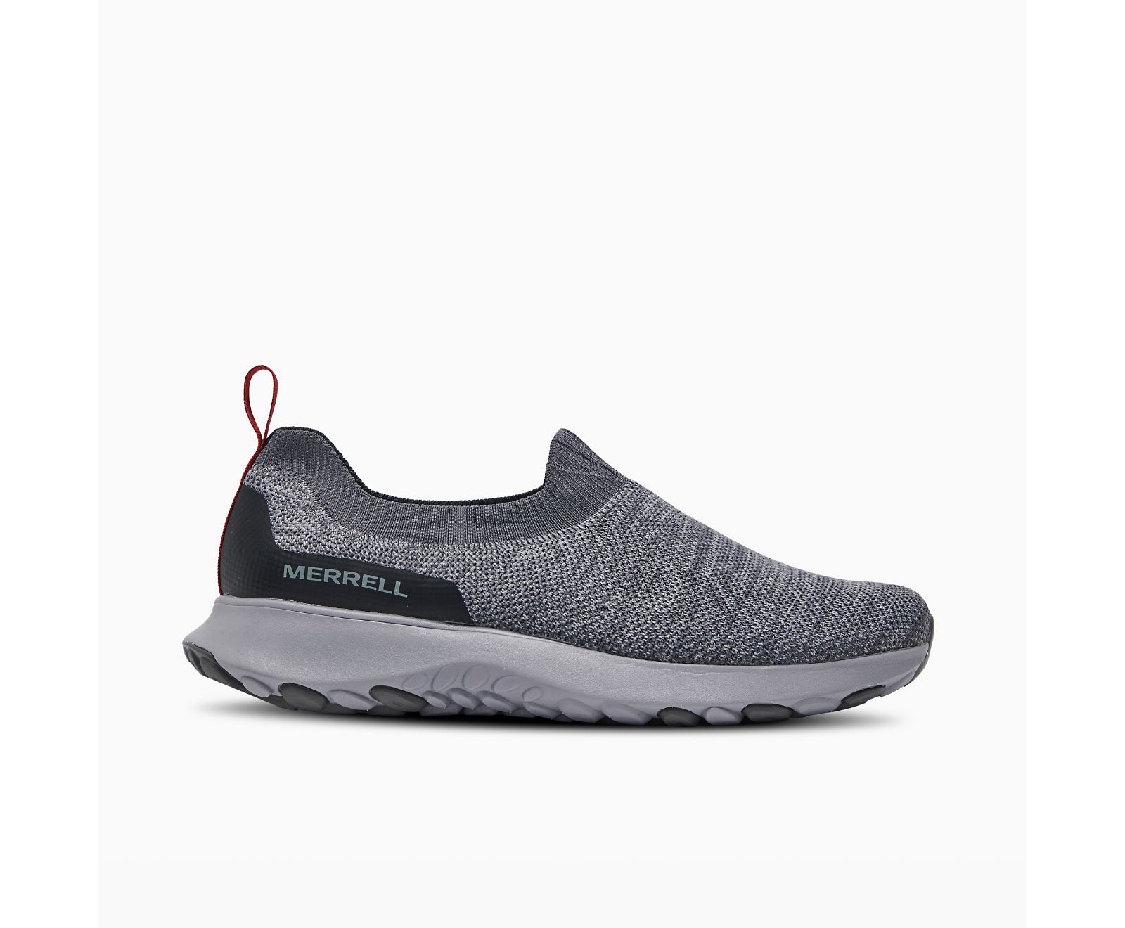 Slip On Merrell Cloud Moc Knit Masculino Cinzentas | 05827-IRKO