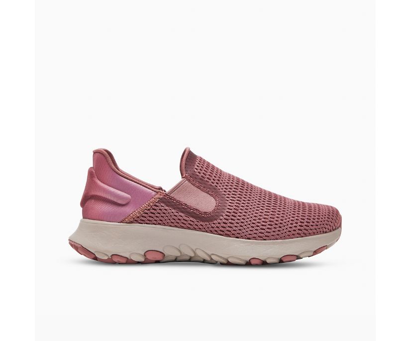 Slip On Merrell Cloud Moc Vent Feminino Rosa | 96321-YGSH