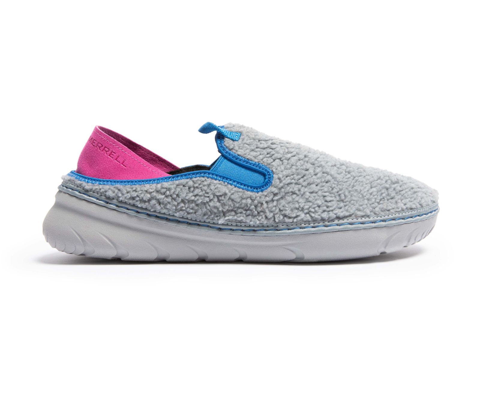 Slip On Merrell Hut Moc Fleece Masculino Cinzentas | 25871-WSBV