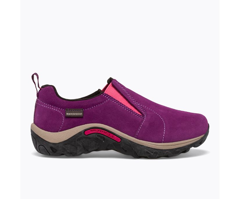 Slip On Merrell Jungle Moc Frosty Impermeáveis Criança Roxo | 31756-WTDN