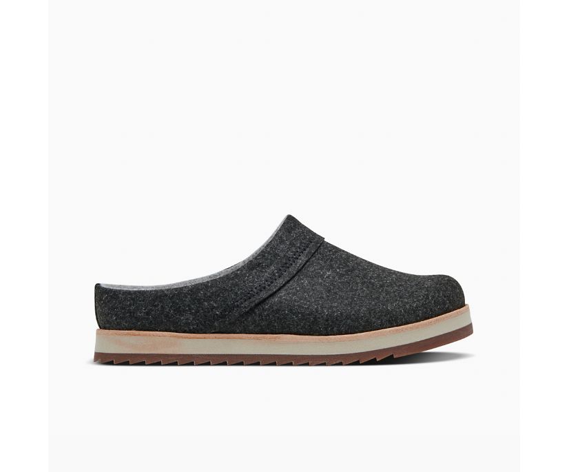 Slip On Merrell Juno Clog Wool Feminino Pretas | 32084-ACFV