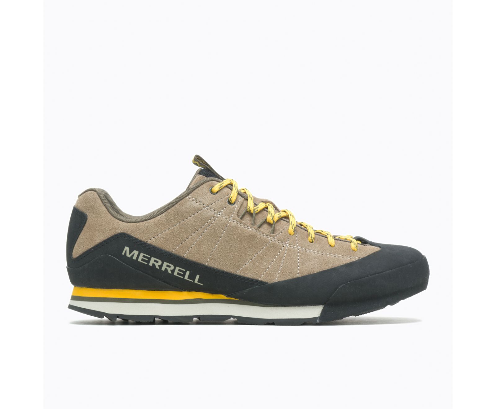 Tenis Merrell Catalyst Camurça Masculino Amarelas | 56947-MQCL