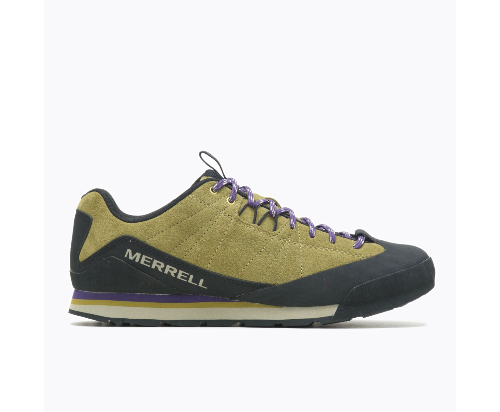 Tenis Merrell Catalyst Camurça Masculino Pretas / Verde Oliva | 67231-KZWL