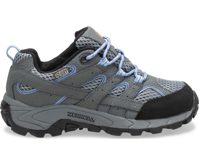 Tenis Merrell Moab 2 Low Renda Impermeáveis Criança Cinzentas | 69284-YWAZ