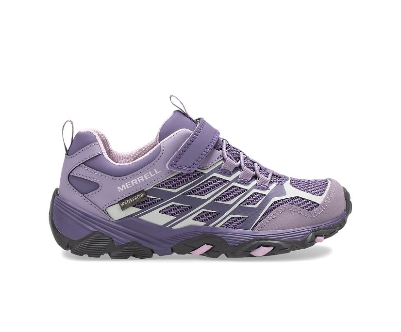 Tenis Merrell Moab FST Low A/C Impermeáveis Criança Cinzentas | 26348-LIVW