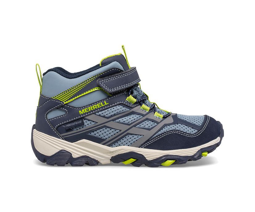 Tenis Merrell Moab FST Medio A/C Impermeáveis Criança Azul Marinho / Azuis | 87954-TOWC