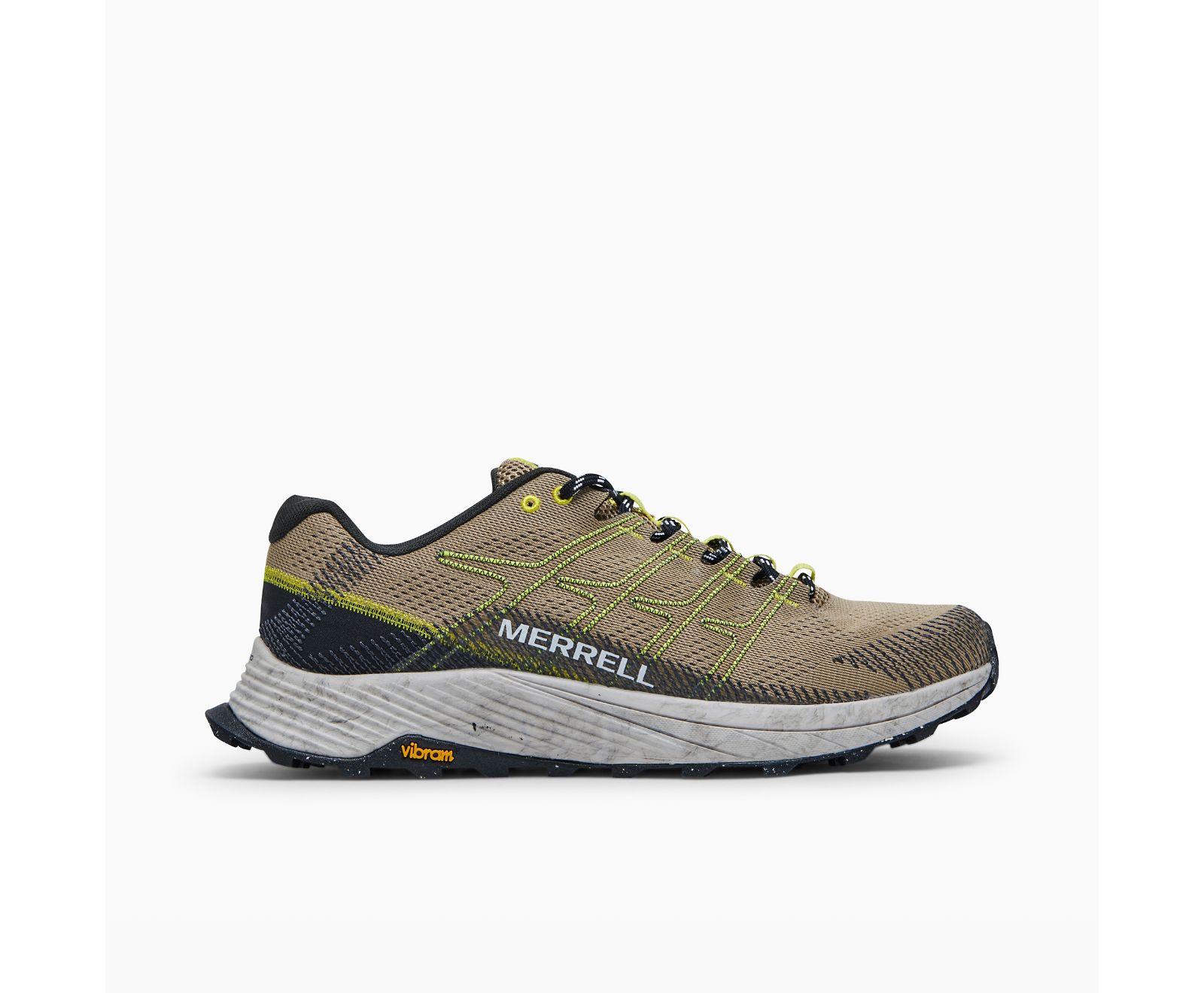 Tenis Merrell Moab Flight Masculino Amarelas | 87603-JLMD