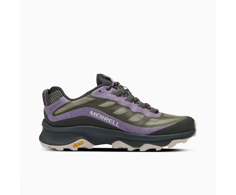 Tenis Merrell Moab Speed Feminino Pretas / Roxo | 37582-KMPQ