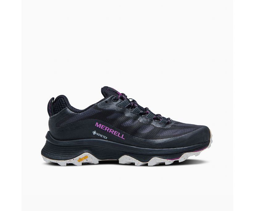 Tenis Merrell Moab Speed GORE-TEX® Feminino Pretas | 49672-BTOP