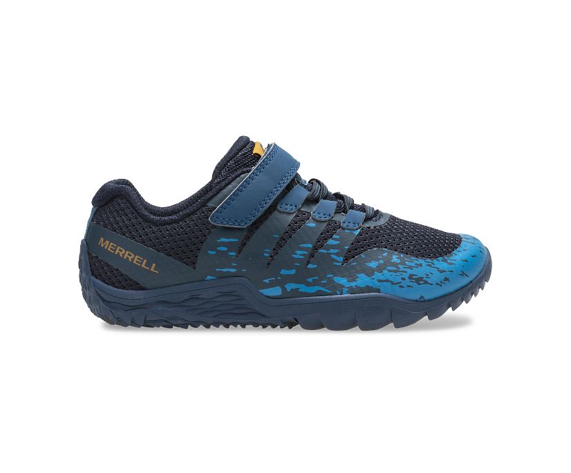 Tenis Merrell Trilha 5 A/C Criança Azuis | 12894-HGUY