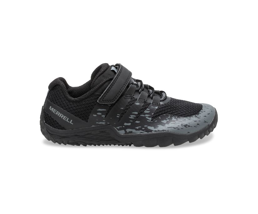 Tenis Merrell Trilha 5 A/C Criança Pretas | 13095-UOFD